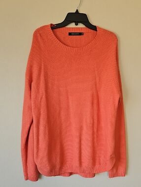 Merokeety‎ Coral Textured Crewneck Sweater XL